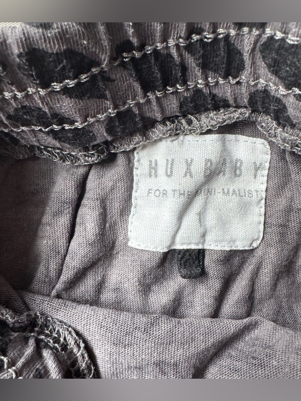 Huxbaby - Organic Ink Animal Play Pants - Size 1 - Picture 5 of 10